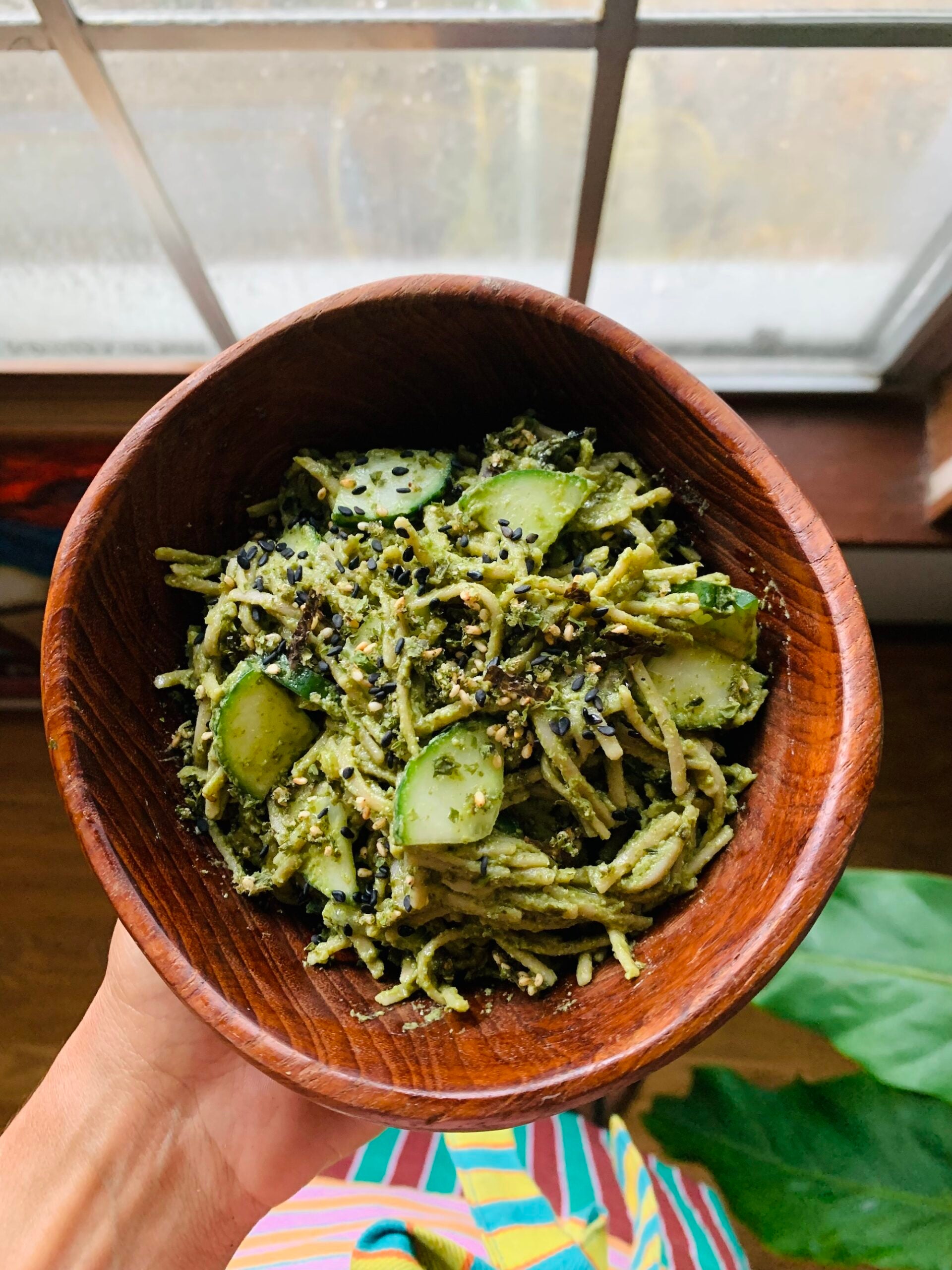 cucumber soba noodle salad