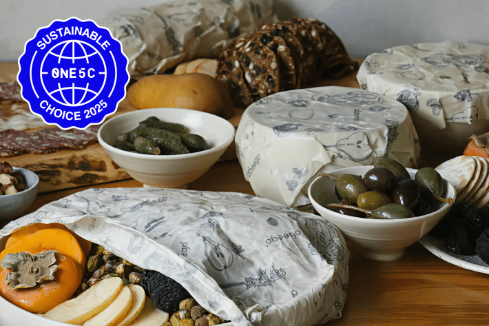 The Abeego Beeswax Wraps, our best beeswax wrap winner