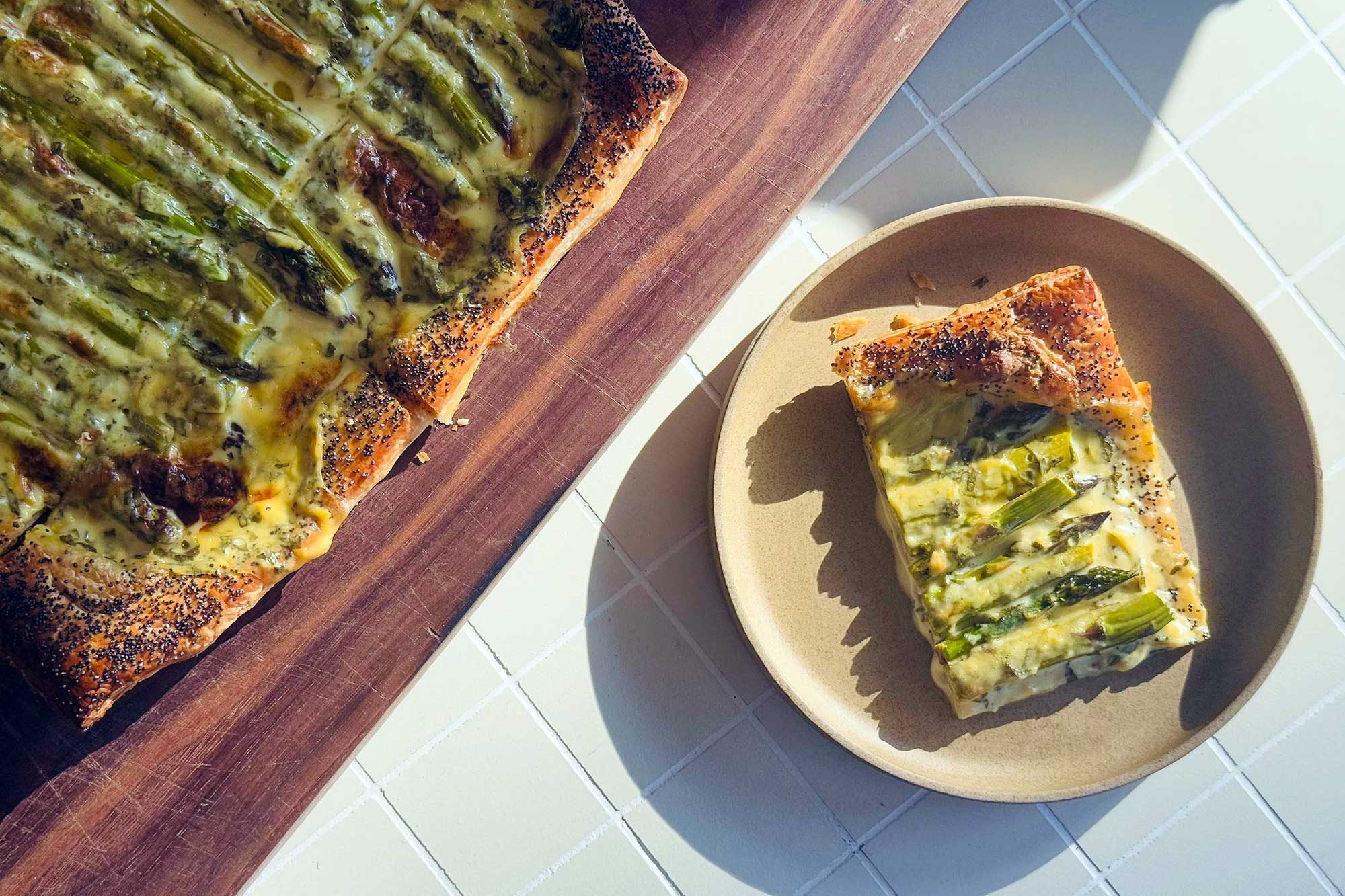 asparagus tart