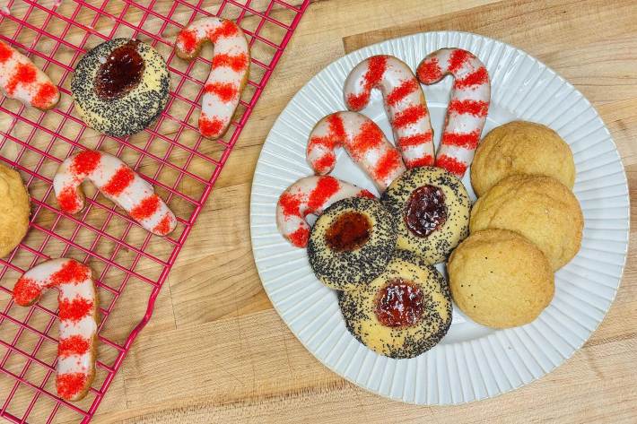 christmas cookies jam snickerdoodle candycane