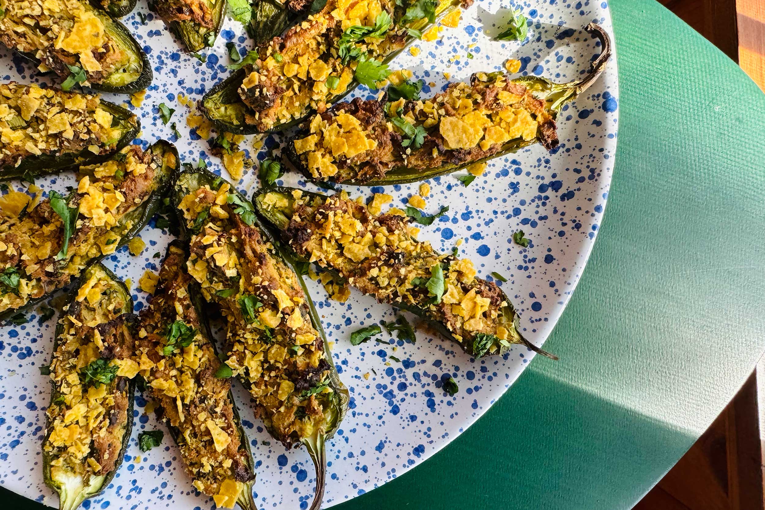 jalepeno popper on plate