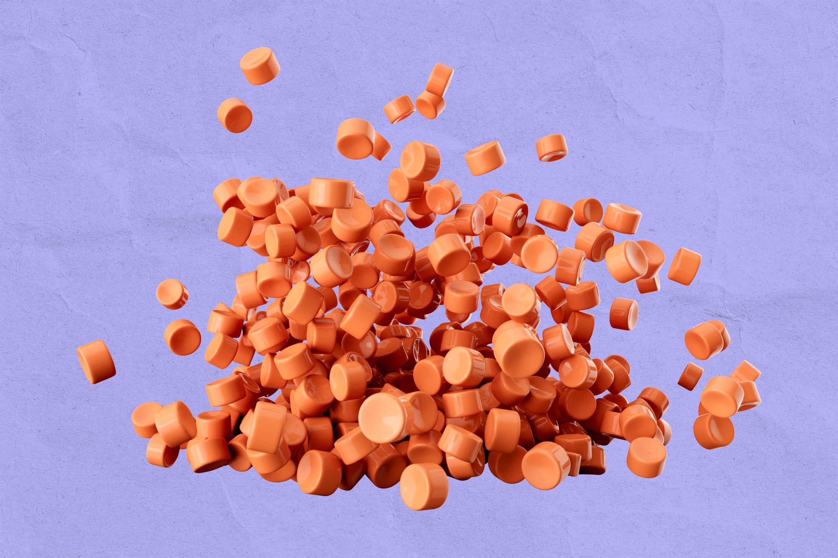 plastic nurdle pellets